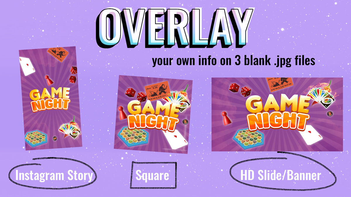 Event Graphics: Game Night image number 2